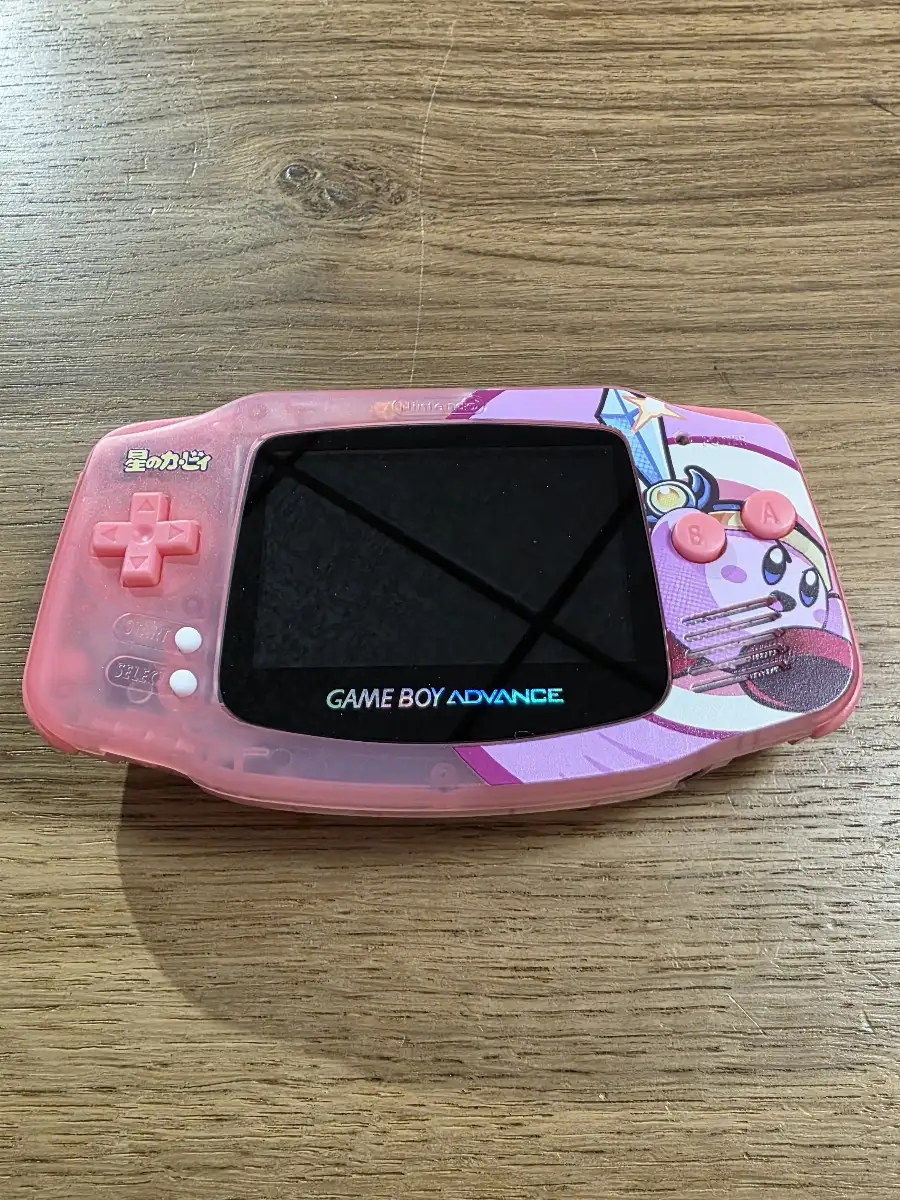 Game boy advance custom Kirby