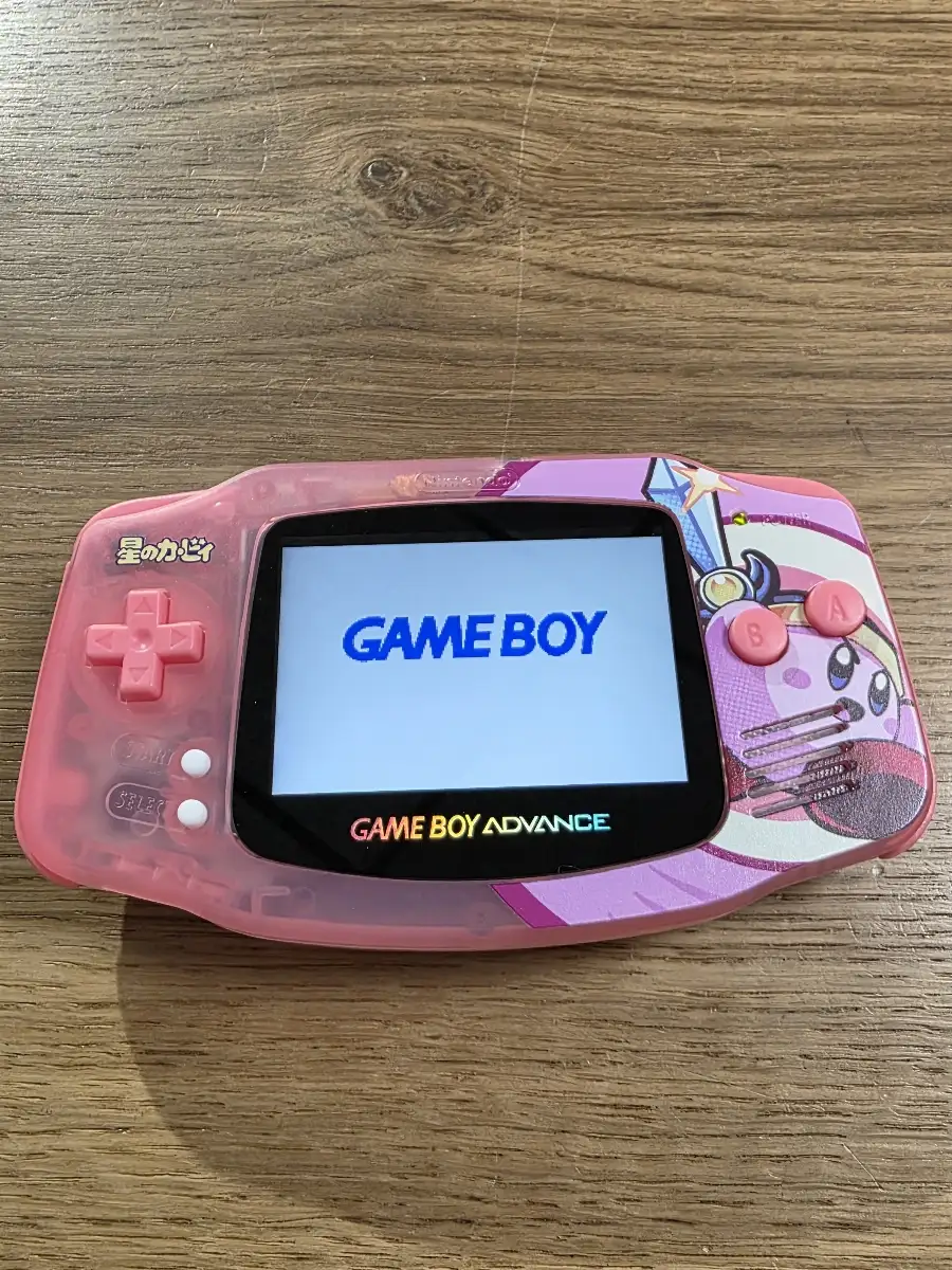 Game boy advance custom Kirby